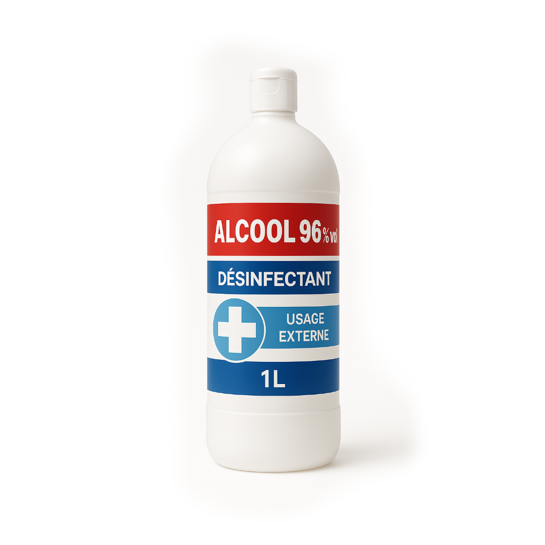 Nettoyage de surface à l’éthanol 96 %