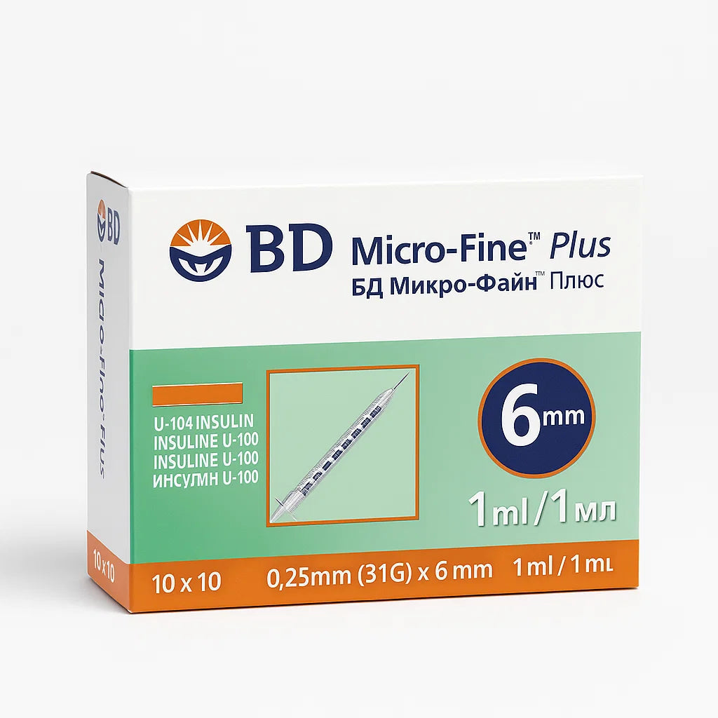 BD Micro-Fine+ Seringue 1ML
